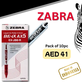 Ball Point AX5 Black 10pc