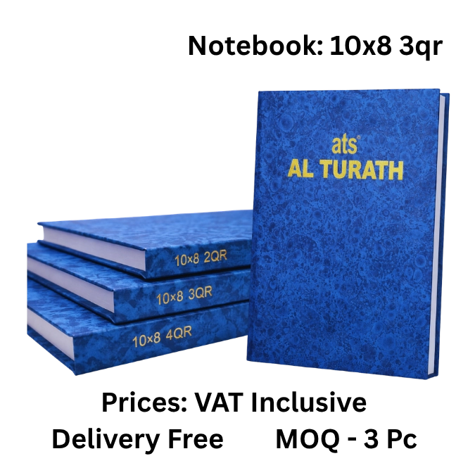 Notebook 10x8 3qr
